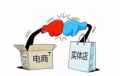 电商行业的冲击导致实体店的倒闭？